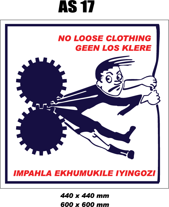 No Loose Clothing